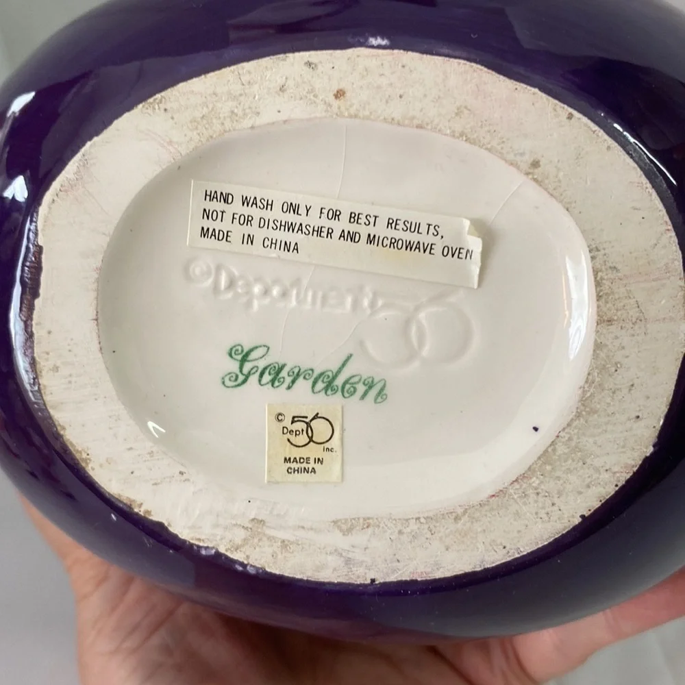 Dept. 56 Garden Auvergne Teapot (EN)